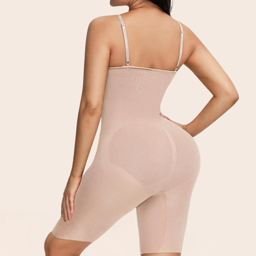 Celeste™ | Damer Sculpting Bodysuit med Shorts for en Slankere Silhuet og Komfort