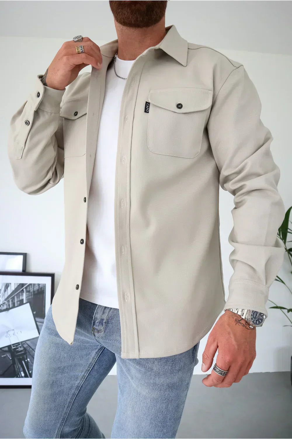 Alessio™ | Strømlinet Vest med Slank Pasform, Knaplukning og To Forlommer