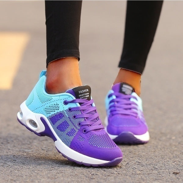 Eloura | Åndbare Dame Sneakers Med Forhøjet Sål