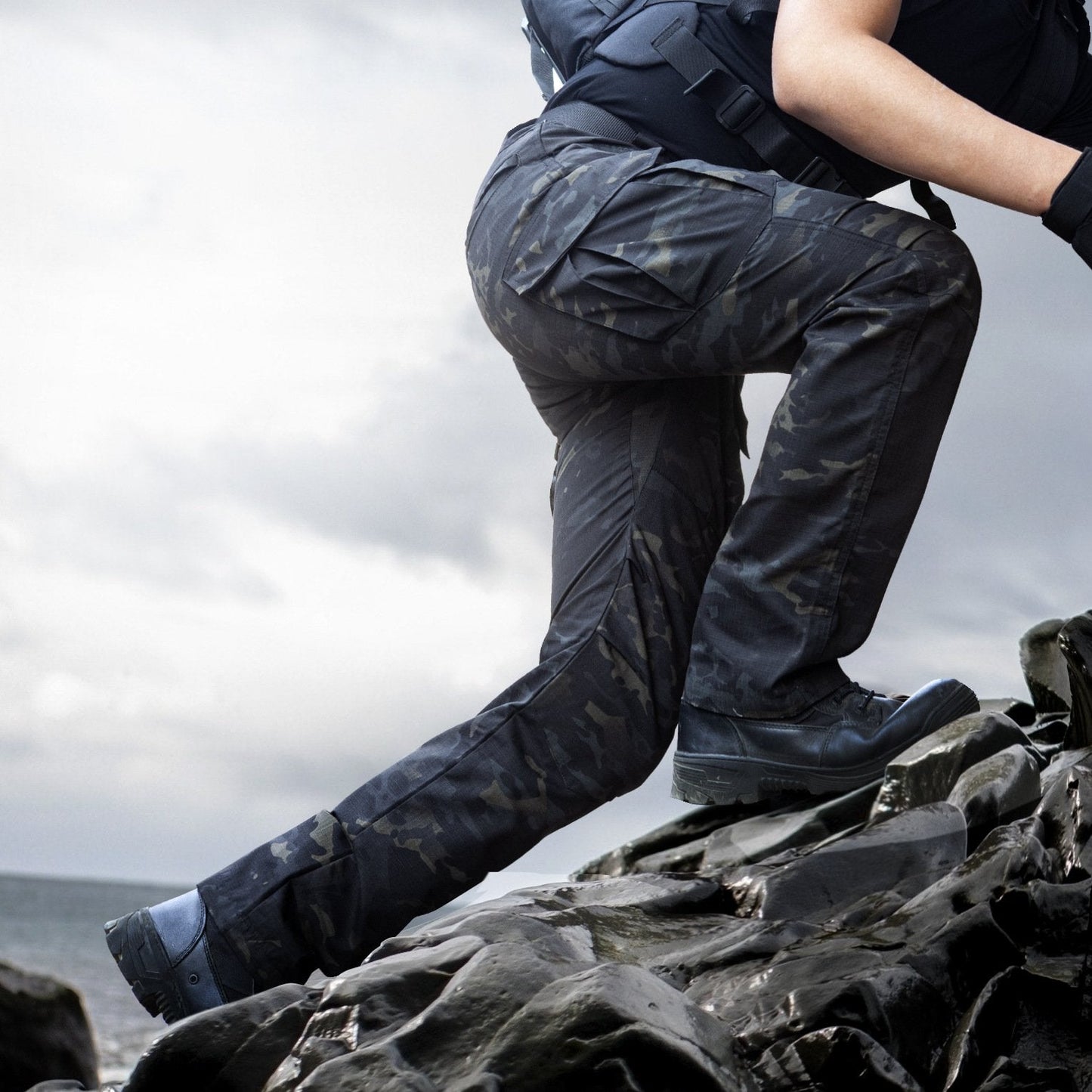 Corvan | Camouflage Cargo Bukser Herre