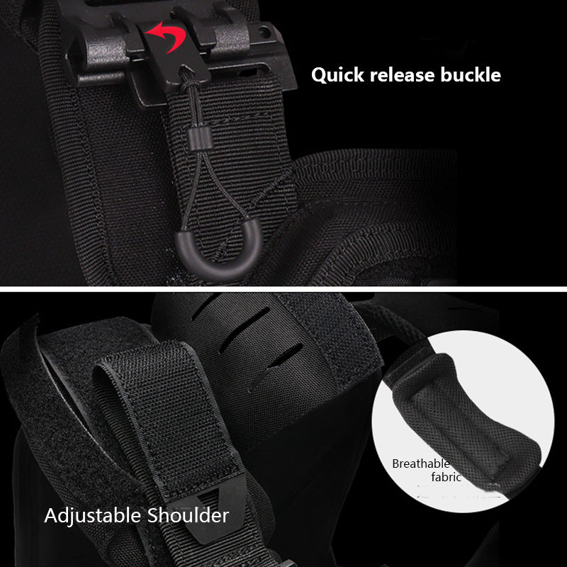 Aegis | Taktisk Plate Carrier Vest med MOLLE