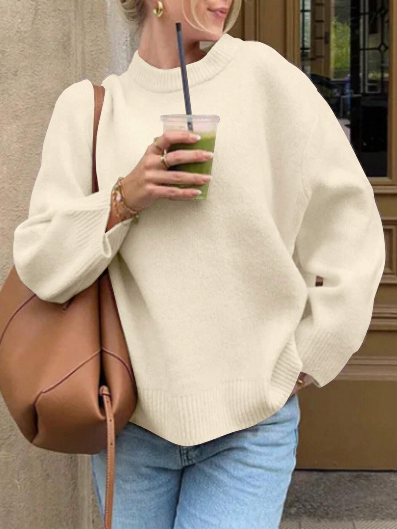 Nora | Oversized Striktrøje