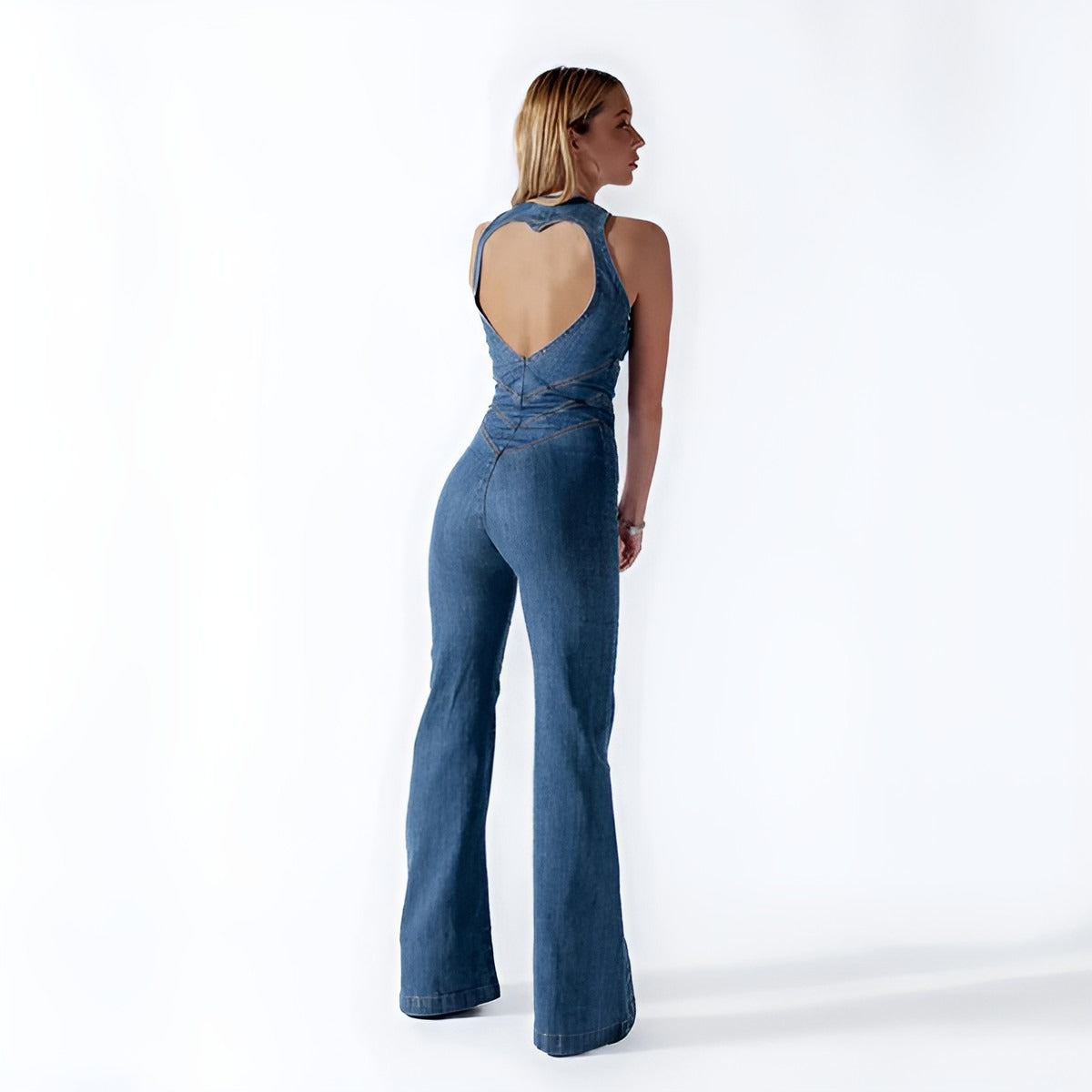 Serena | Denim Jumpsuit Damer