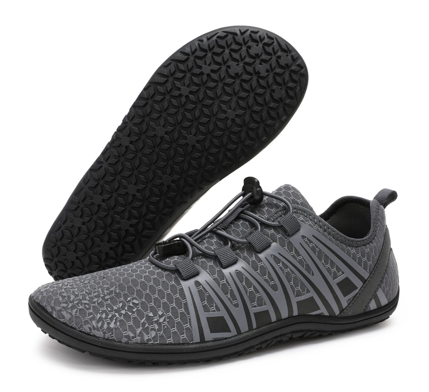 Orvan | Grå Barefoot Sneakers