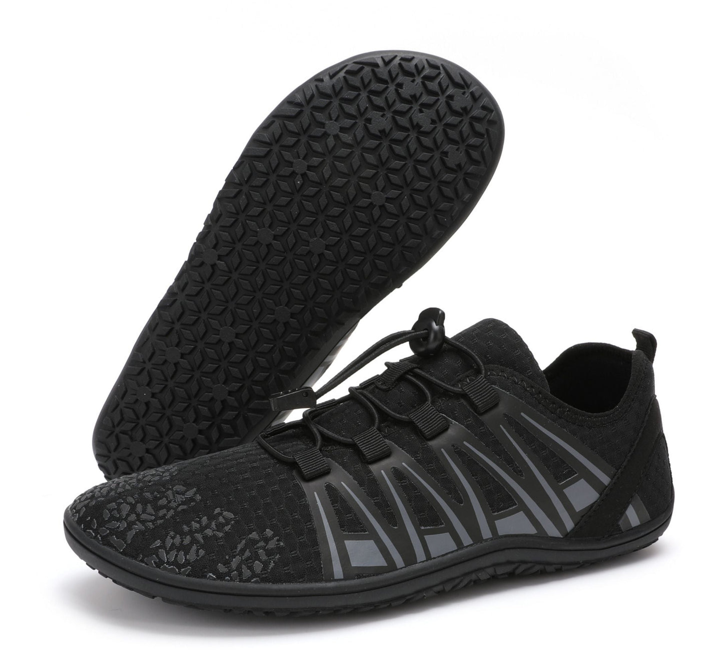 Orvan | Grå Barefoot Sneakers