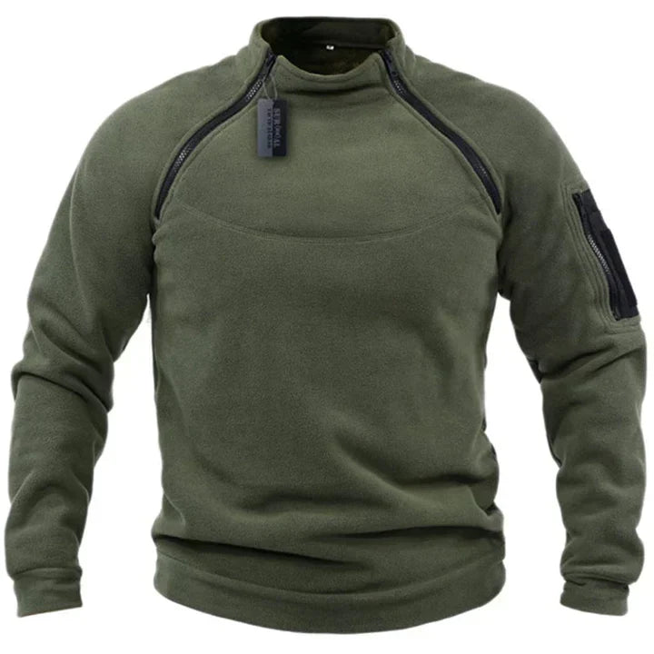 Nordvik™ | Varm Mænd Vinter Sportsfleece med Smart Lynlåsløsning og Opbevaringsmuligheder