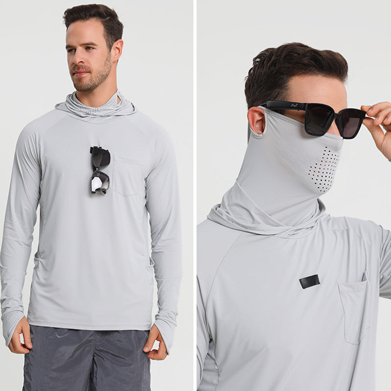 Kaelen | Solbeskyttende Hoodie Herrer
