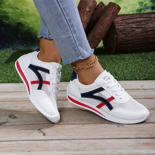 Elara™ | Damer Åndbare Sneakers med Ortopædisk Støtte for Komfort og Stabilitet