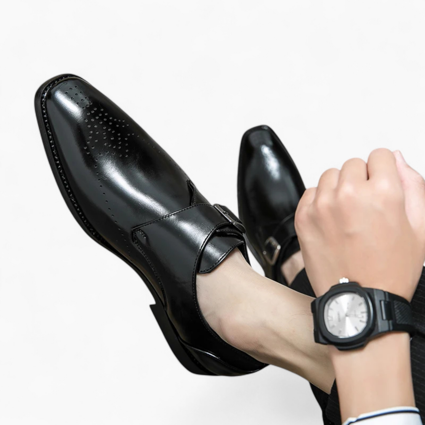 Dorian | Monk Strap Sko Herre Læder