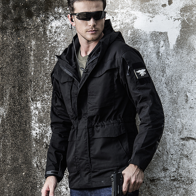 Vanguard | Taktisk Camo Softshell Jakke med Hætte