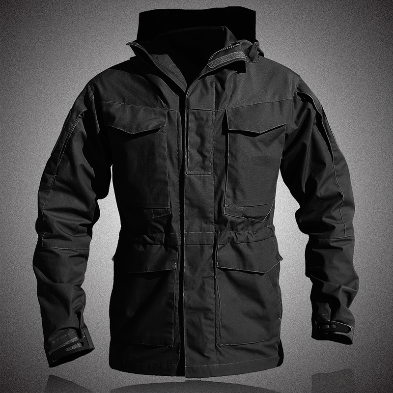 Vanguard | Taktisk Camo Softshell Jakke med Hætte