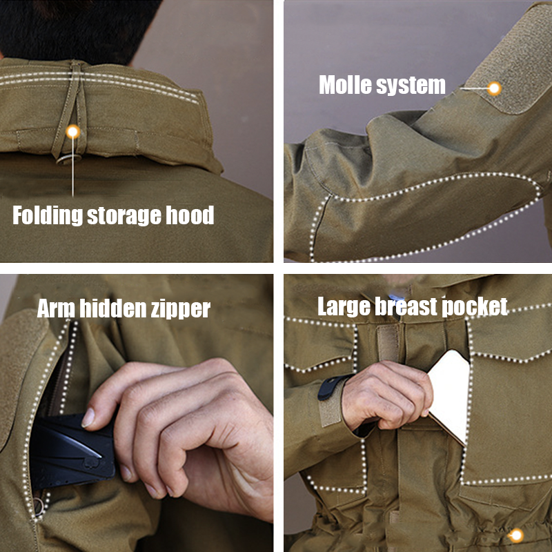Maelon | Taktisk Softshell Jakke Herre