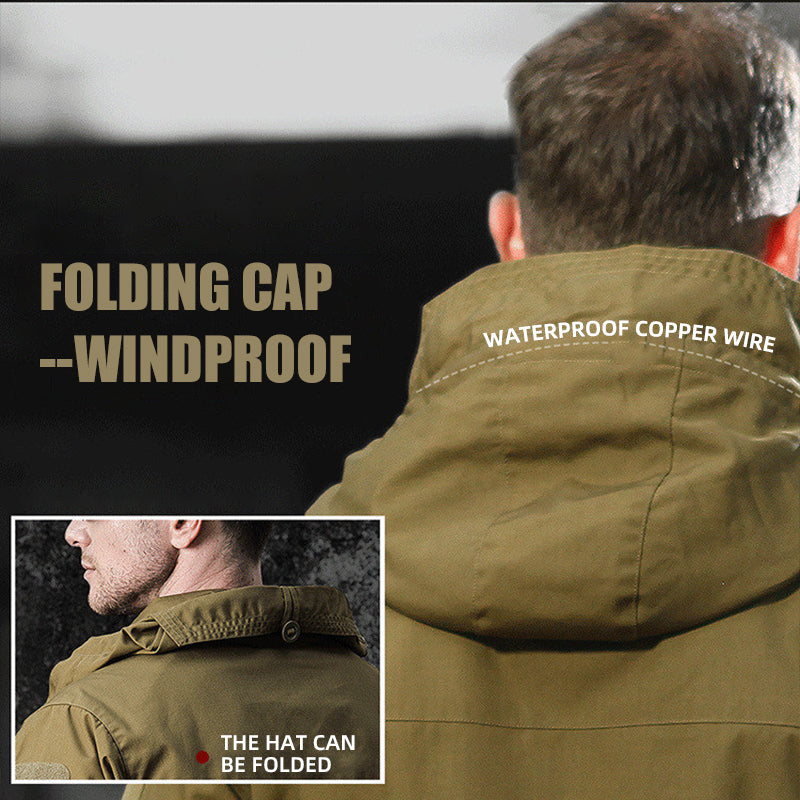 Vanguard | Taktisk Camo Softshell Jakke med Hætte