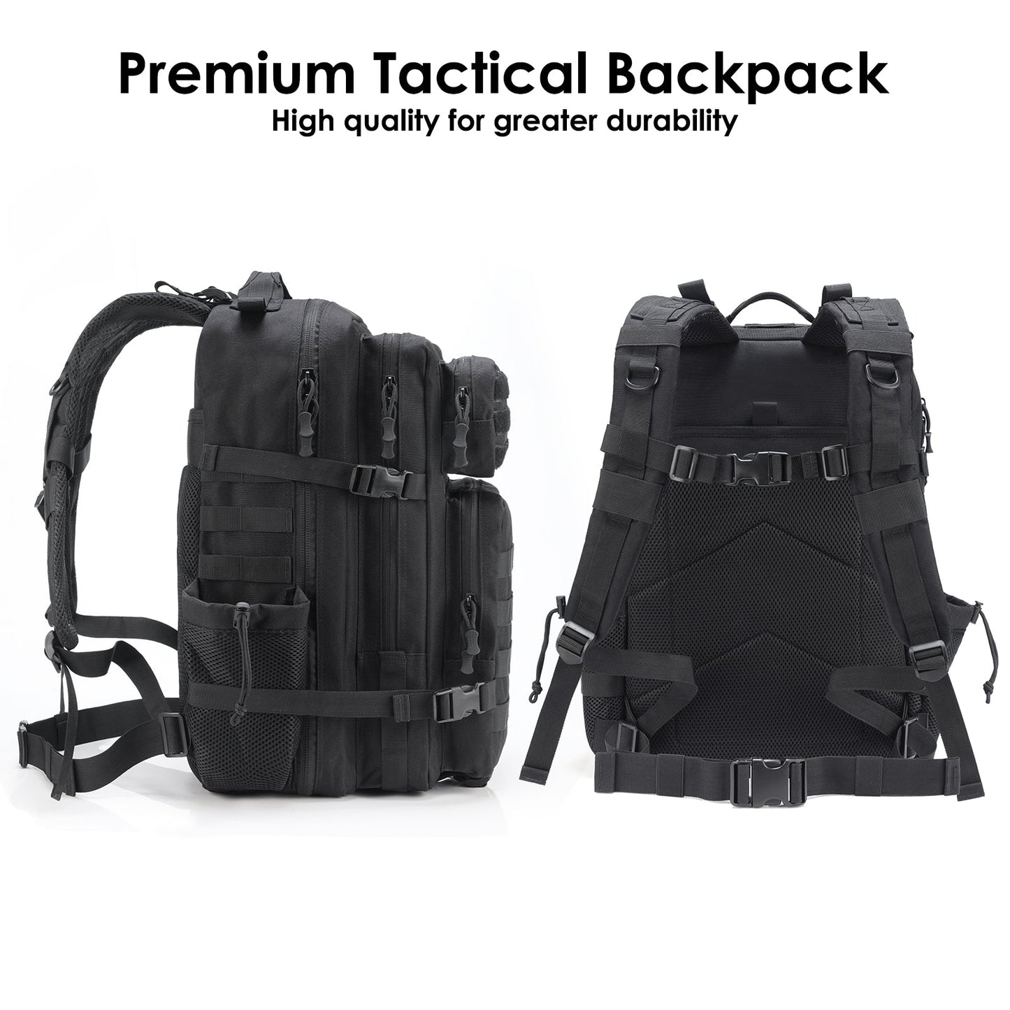 Hunter | Taktisk Rygsæk Med MOLLE-System