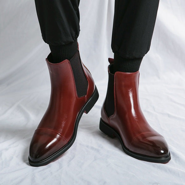 Adrien | Læder Chelsea Boots Herrer