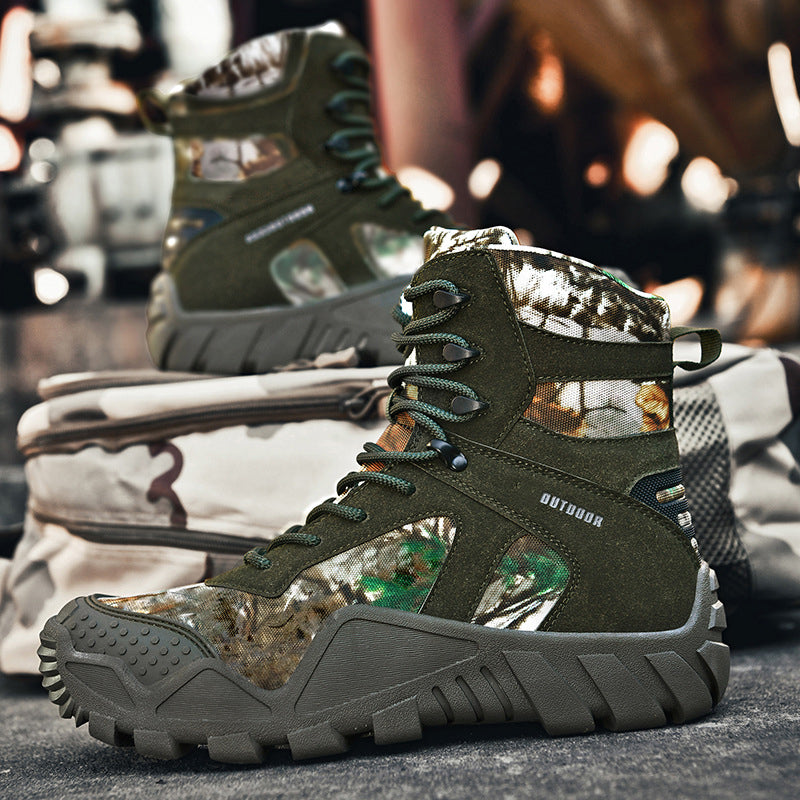 Fortis | Taktiske Outdoor Kampstøvler Med Høj Skaft