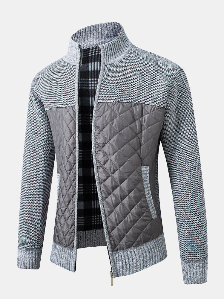Asaro™ | Mænd Tidløs Vest med Ternet Mønster og Slim-Fit Pasform