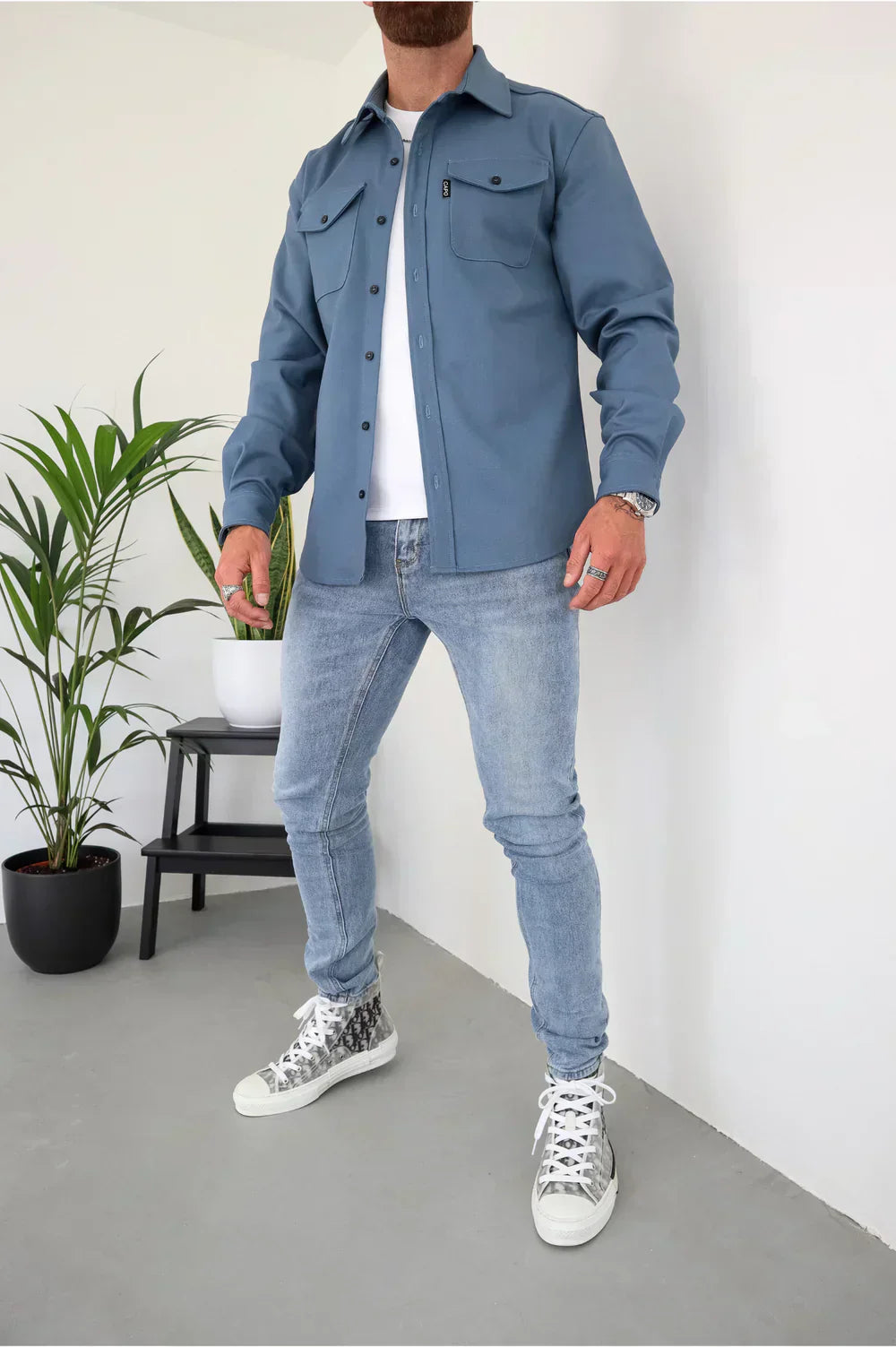 Alessio™ | Strømlinet Vest med Slank Pasform, Knaplukning og To Forlommer