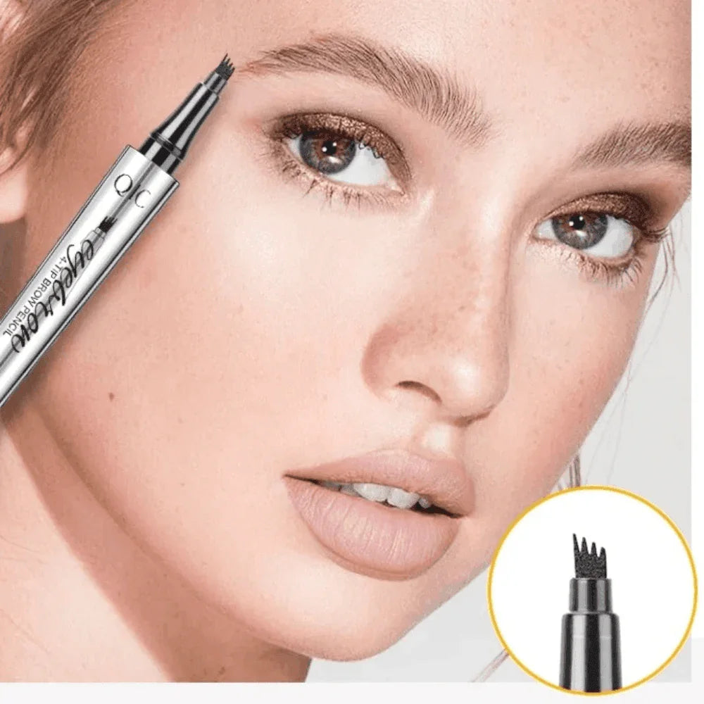 BrowLuxe | Øjenbryns Pen Med Micro-Firepunkts Spids