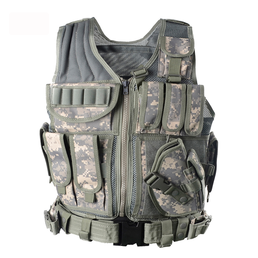 Sentinel | Taktisk Vest Med MOLLE-System & Aftagelig Hylster