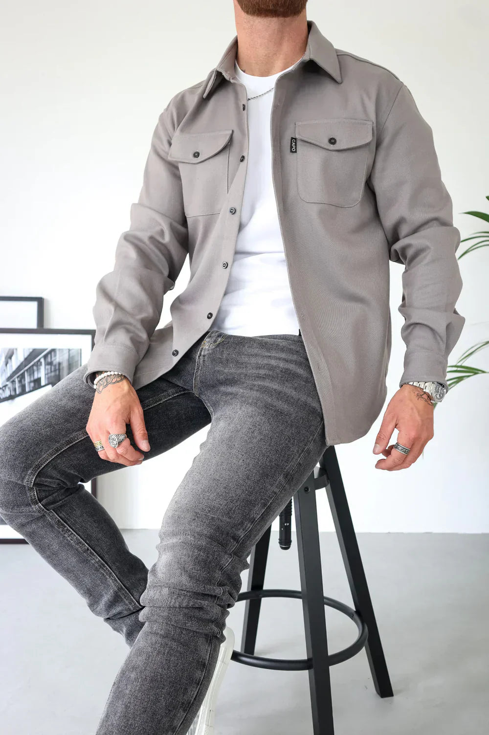 Alessio™ | Strømlinet Vest med Slank Pasform, Knaplukning og To Forlommer