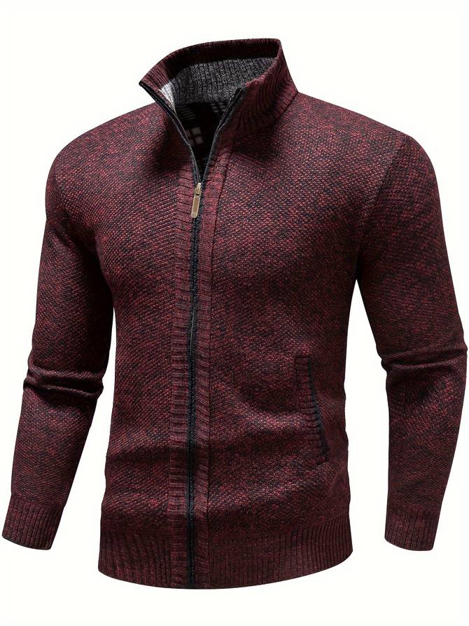 Drey™ | Uldvest med Varm Flannel Foring og Elegant Udtryk