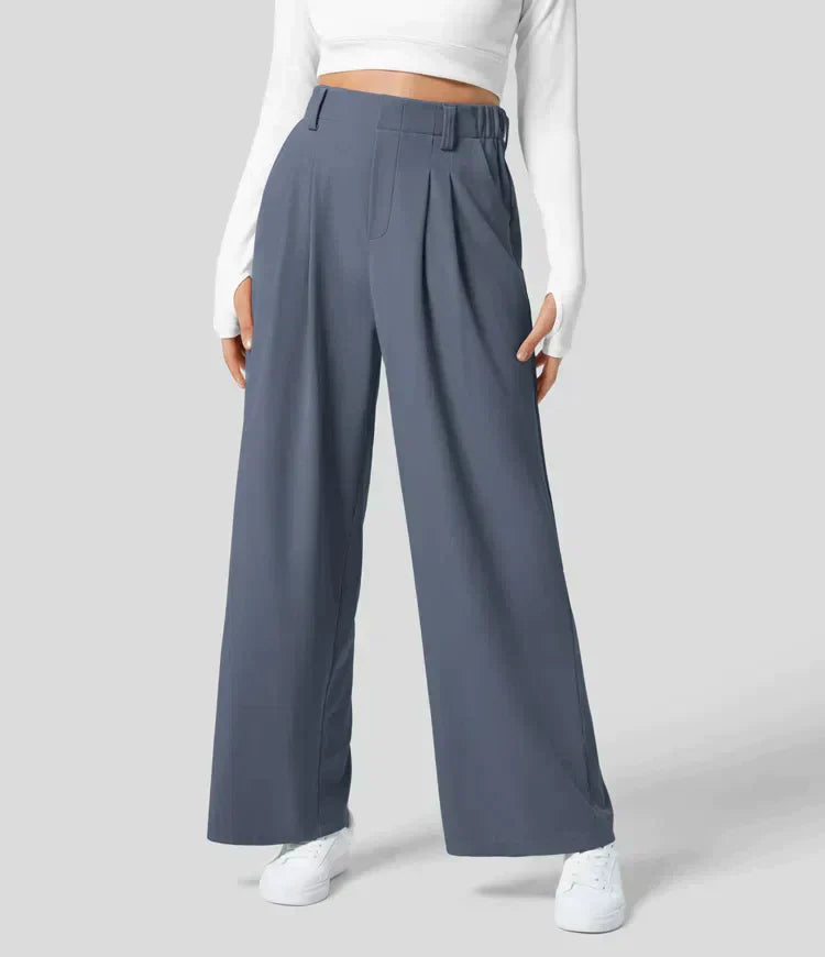 Amélie | High-Waist Wide-Leg Bukser