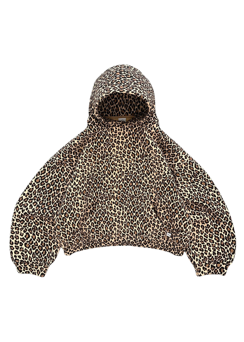 Léona™ | Komfortabel Oversized Hoodie med Leopardprint