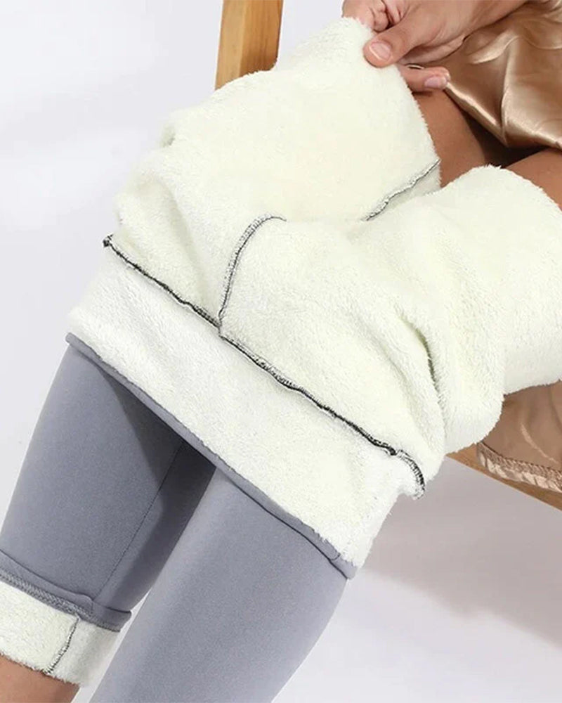 Kiara™ | Leggings med Plysfor og Høj Talje for Maksimal Varme