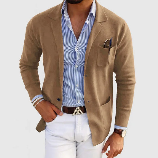 Liam™ | Herrer Casual Elegant Blazer Herre med Lange Ærmer og Luksuriøse Stoffer