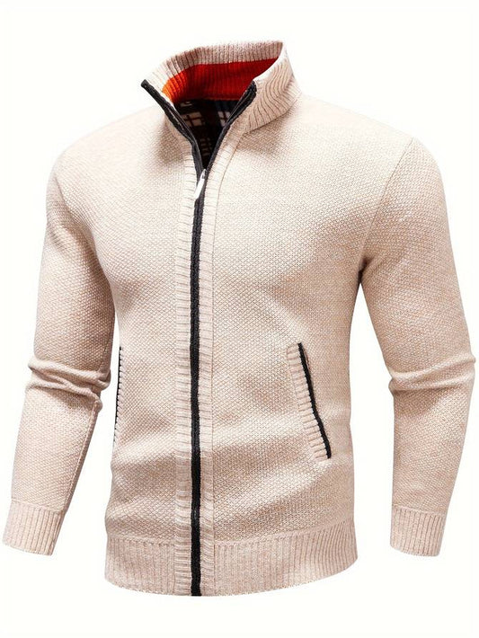 Drey™ | Uldvest med Varm Flannel Foring og Elegant Udtryk