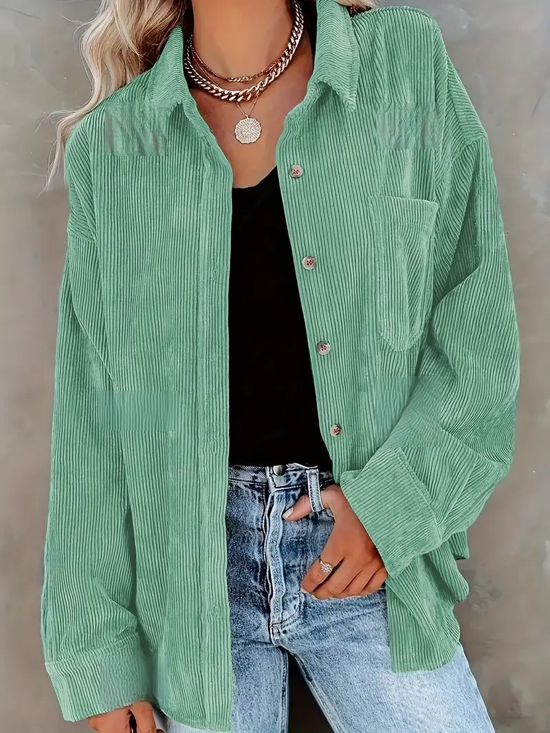 Elora | Fløjl Overshirt