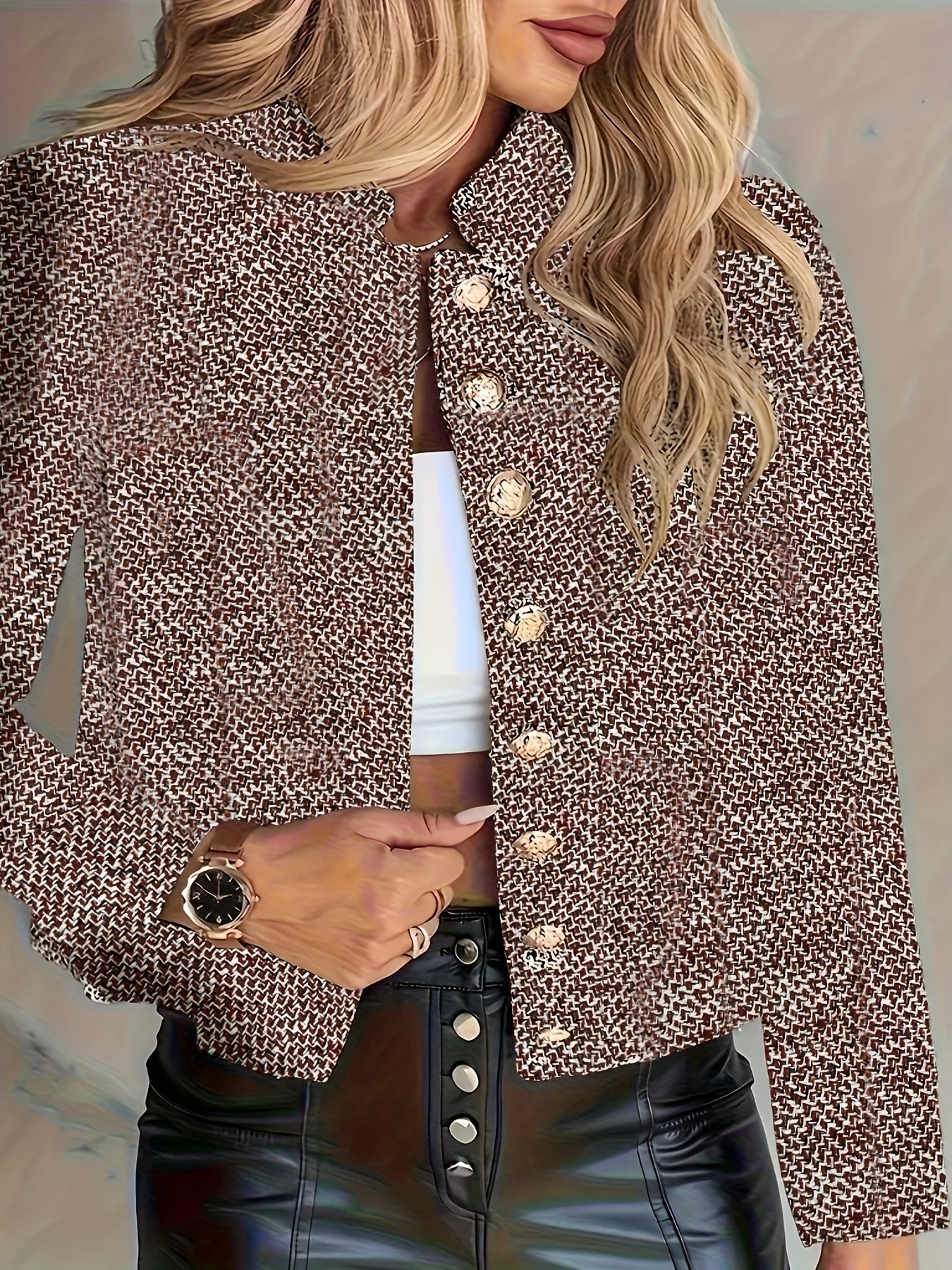 Amelise | Tweed Bouclé Jakke