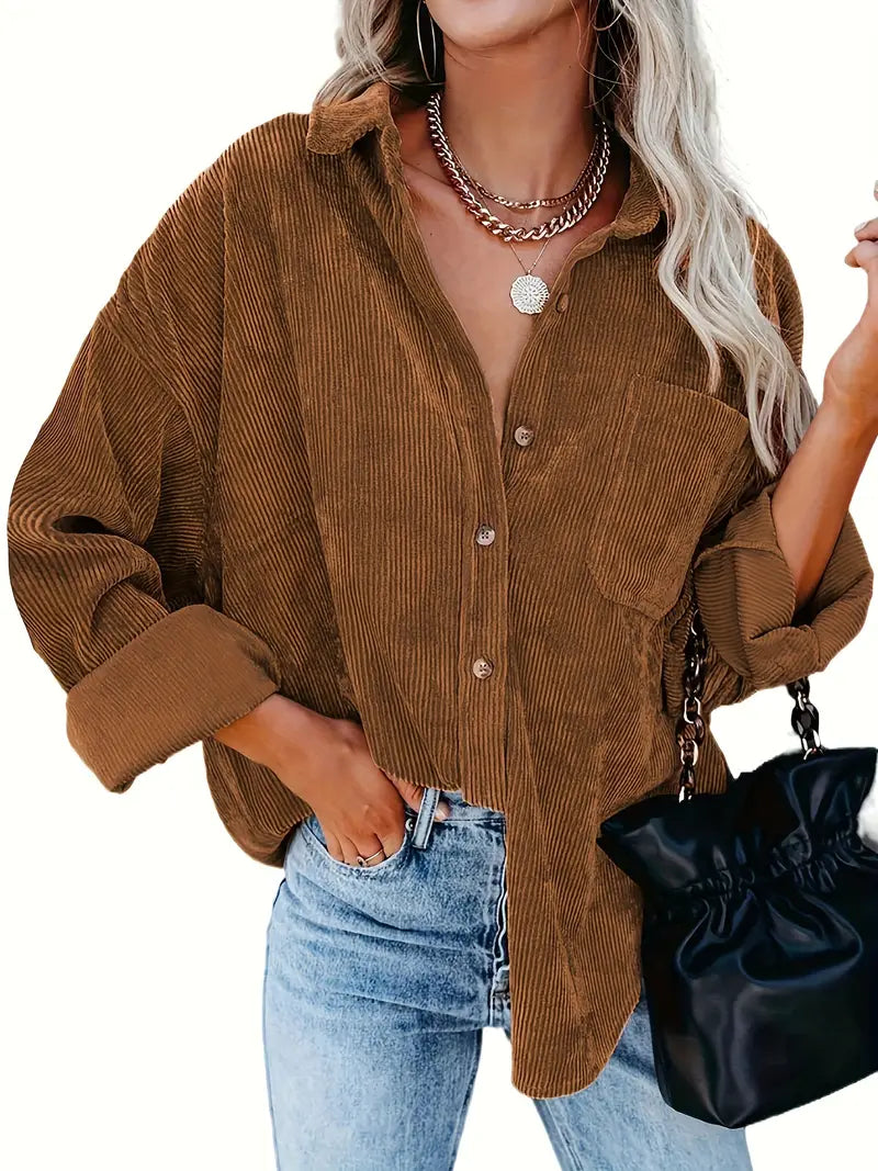 Elora | Fløjl Overshirt