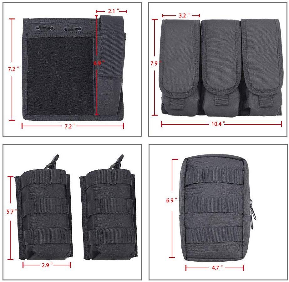 Axton | Taktisk Vest med MOLLE-System
