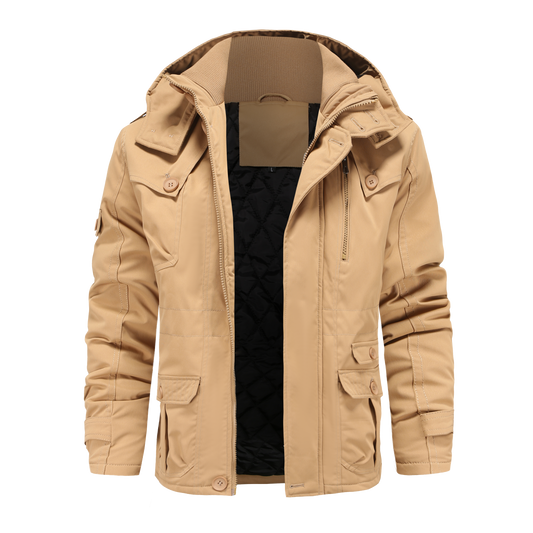 Mauro | Foret Vinterjakke med Hætte Herre