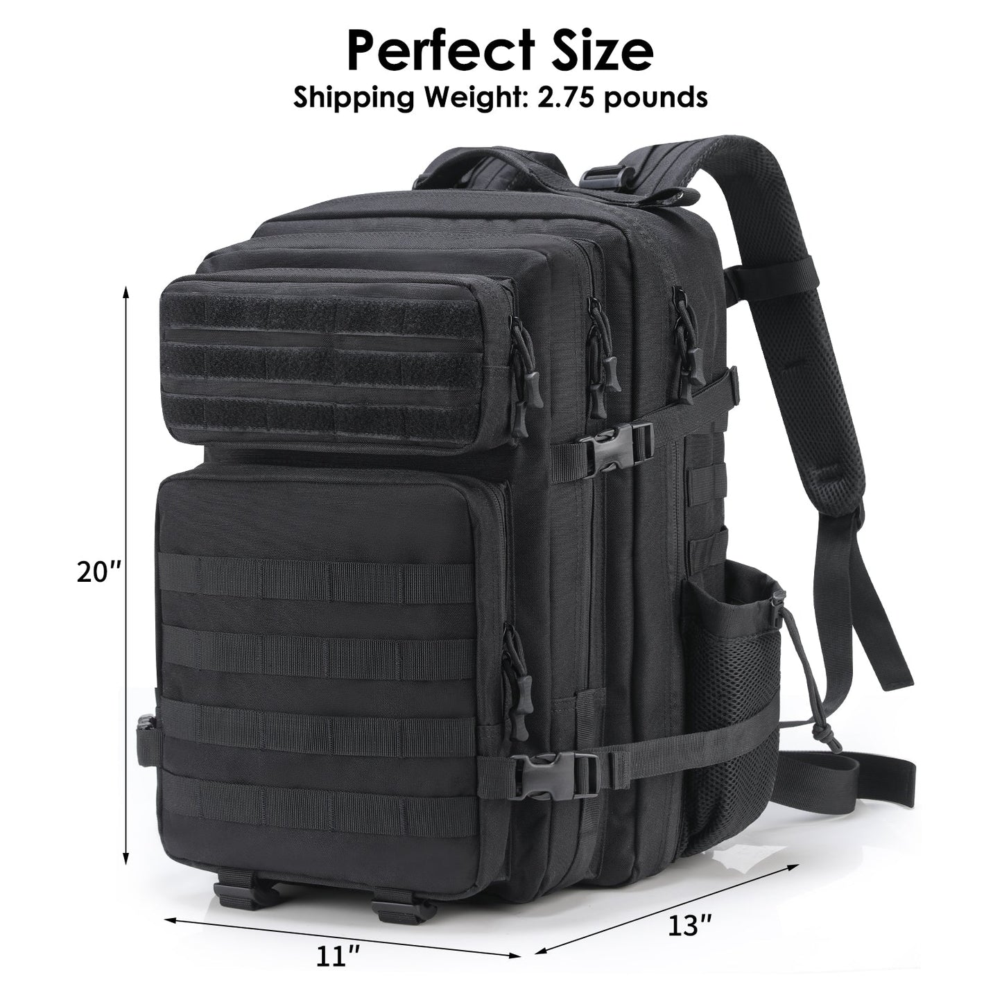 Hunter | Taktisk Rygsæk Med MOLLE-System
