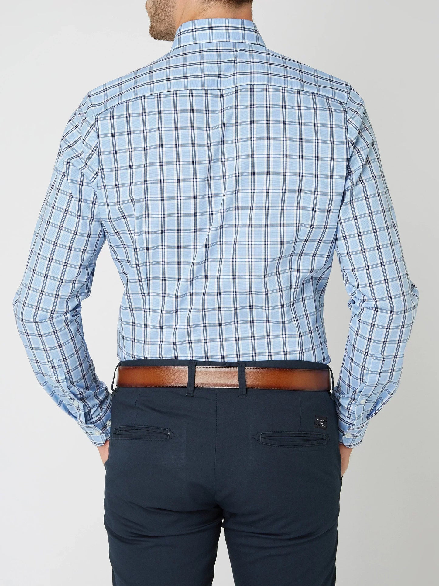 Julien™ | Herrer Klassisk Ternet Skjorte | Stilfuldt Button-Down Design & Åndbar Bomuld