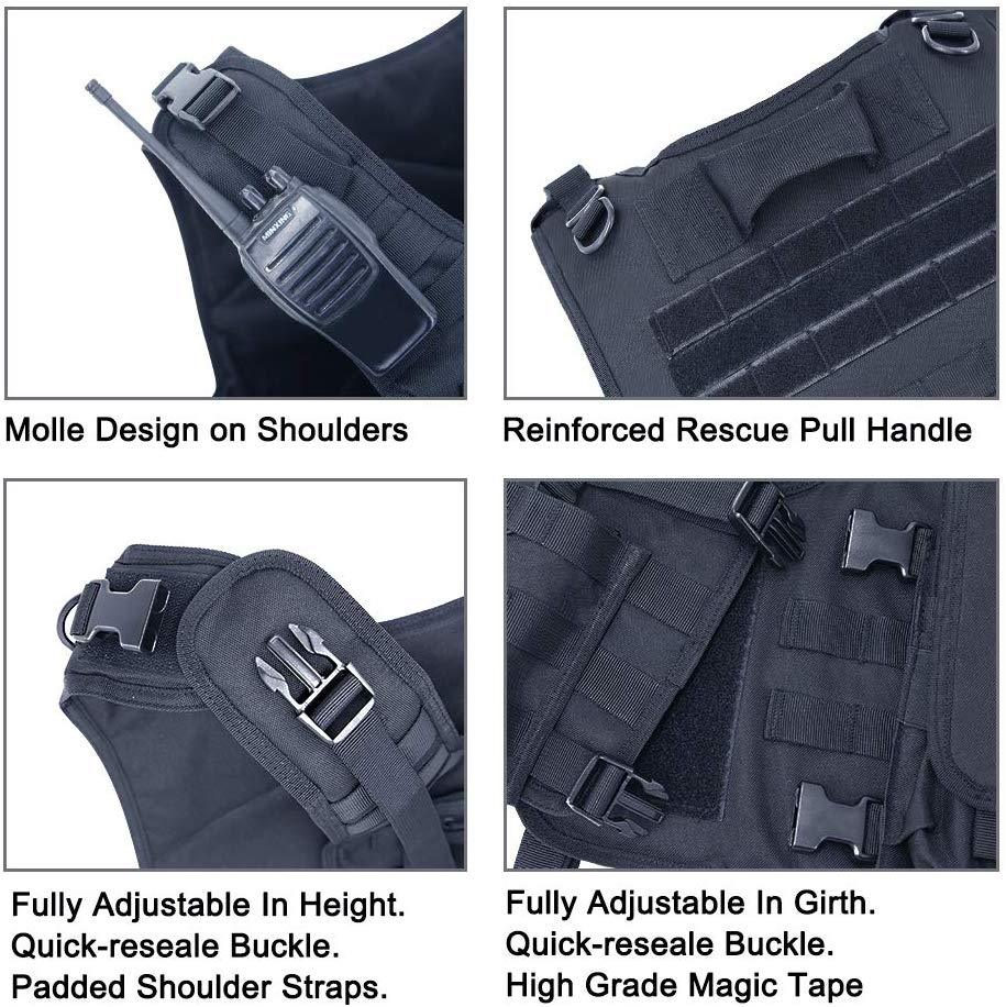 Axton | Taktisk Vest med MOLLE-System