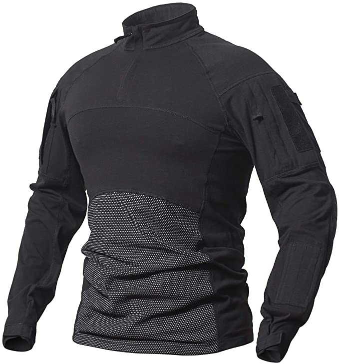 Aegis | Taktisk Combat Shirt med Camouflage og Ærmelommer