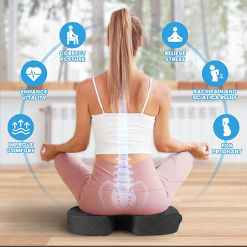 Orthia | Ergonomisk Siddepude i Memory Foam