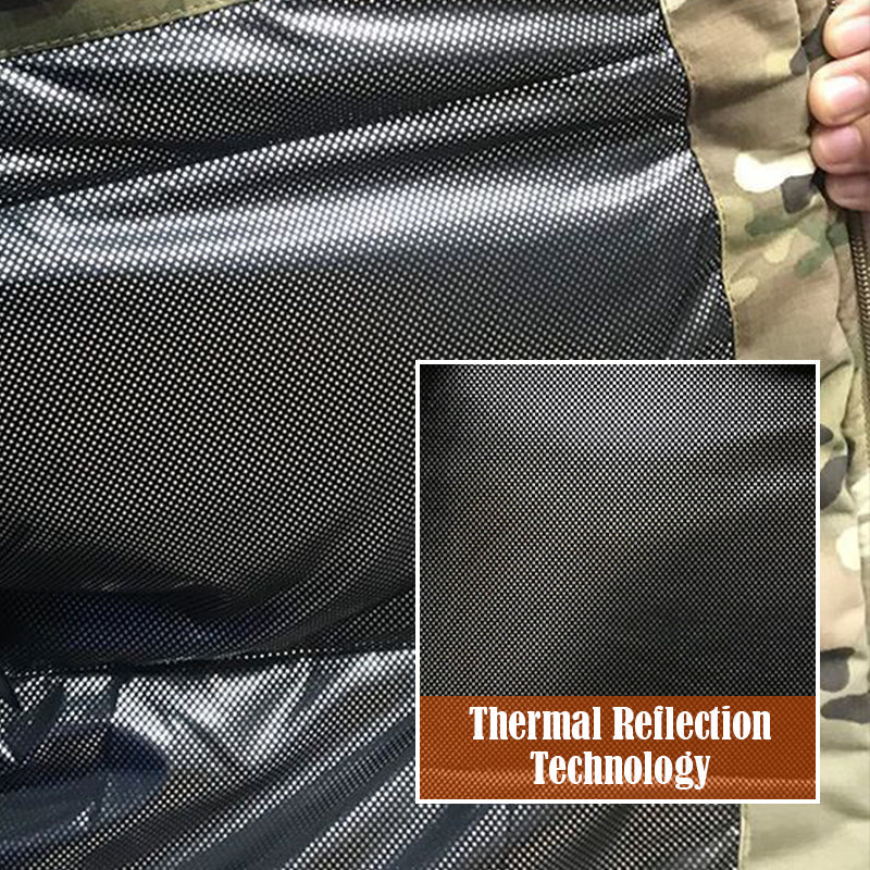 Aegis | Taktisk Camouflage Thermo Jakke med Hætte