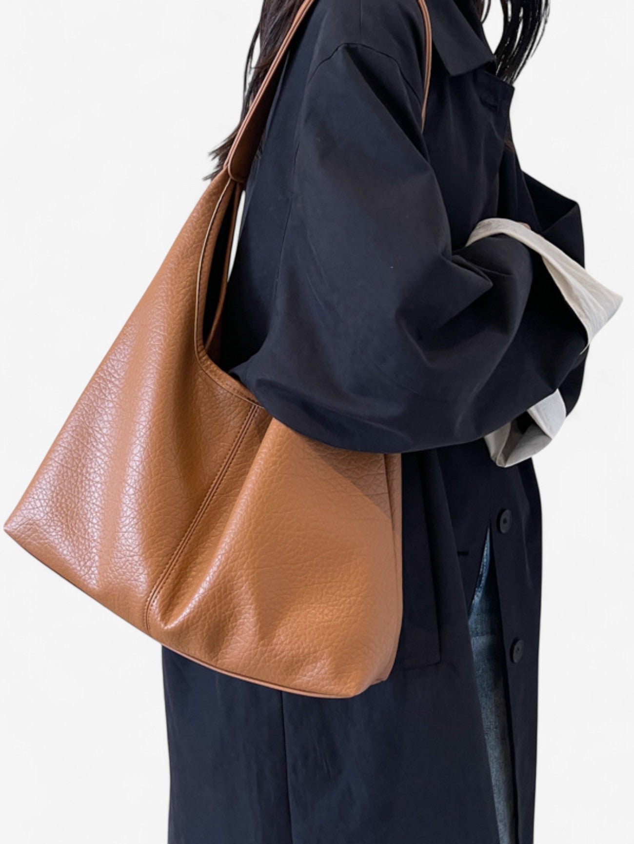 Allegra | Minimalistisk Hobo Taske Damer