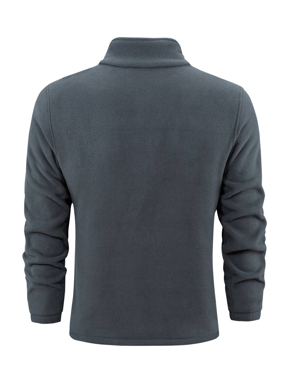 Rens™ | Herre Fleecevest Med Uldforing | Varm Fleecejakke Af Blød Sherpa