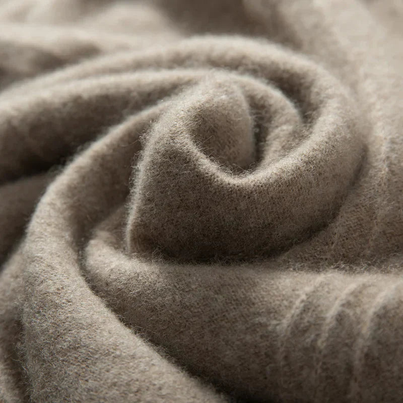 Renzo™ | Herrer Luksuriøs Cashmere Half-Zip Trøje