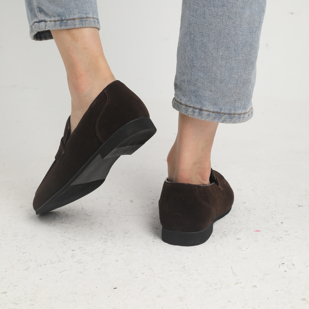Alegro™ | Herrer Elegante Kalveskindsloafers med Lædersål