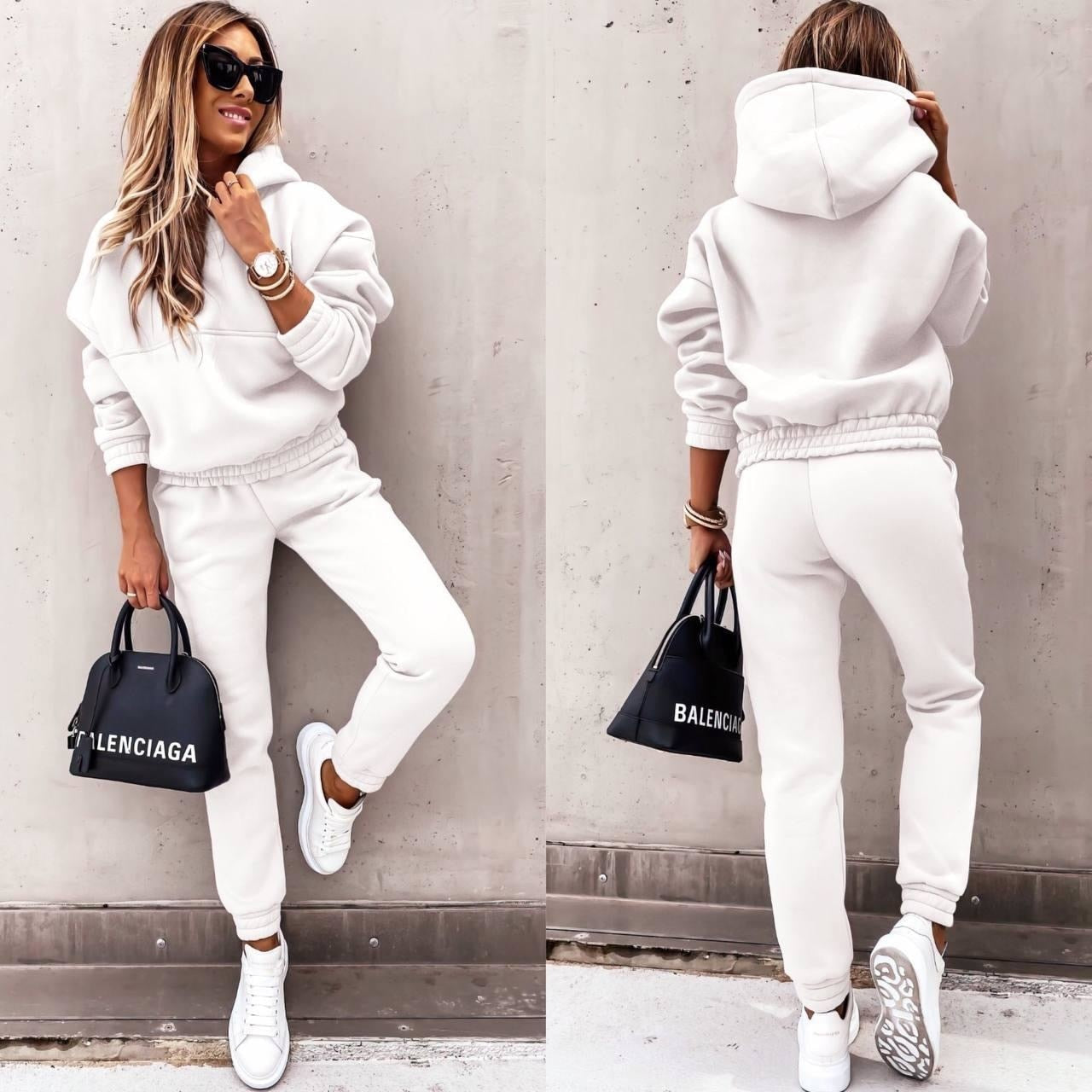 Noelle™ | Damer Oversized Joggingsæt | Luksuriøst To-delt Loungewear Sæt
