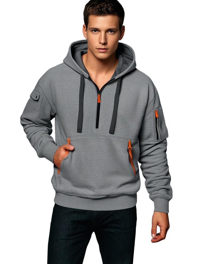 Cairo | Outdoor Hoodie Med Lynlåslommer