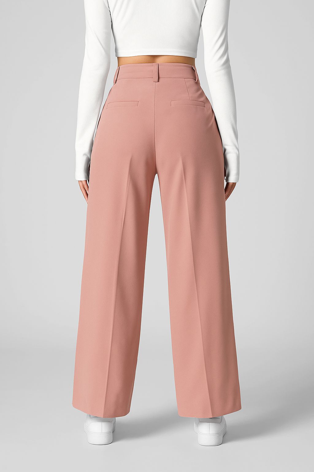 Amélie | High-Waist Wide-Leg Bukser