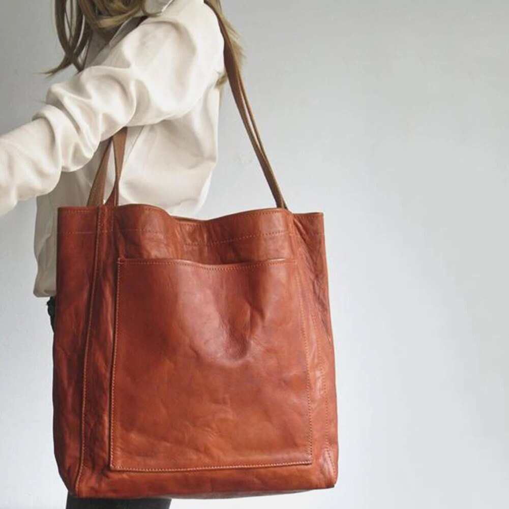 Isabella™ | Damer Elegant Lædertaske med Luksuriøst Udseende og Pletafvisende Interiør